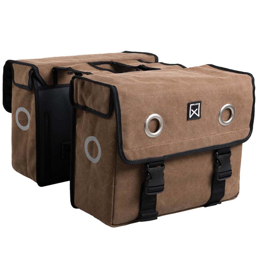 Willex Newspaper Bag Canvas 40 L Brown 11143